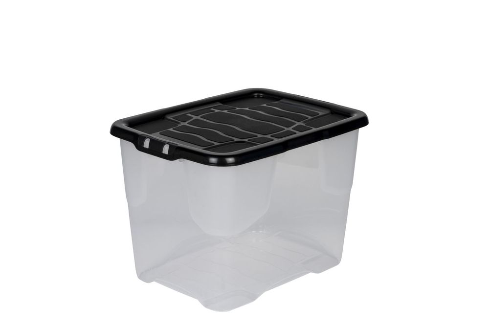 Aufbewahrungsbox Box Kunststoffbox Lagerbox Regalbox mit Deckel CURVE ...