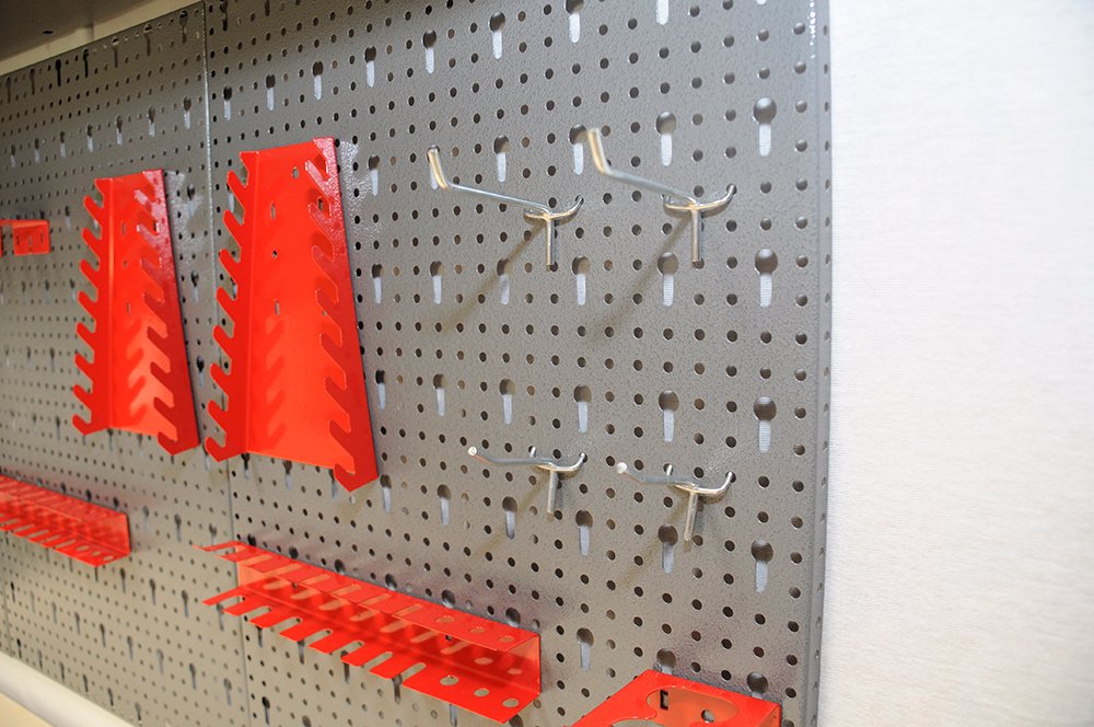 Kreher Werkzeugwand Lochwand Werkzeuglochwand Metallwand Haken Metall