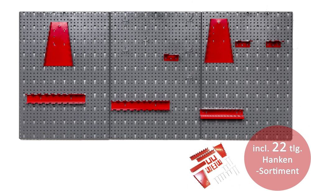 Zangen Wandhalterung Für Lochwand - Universell Für Werkstatt & Garage