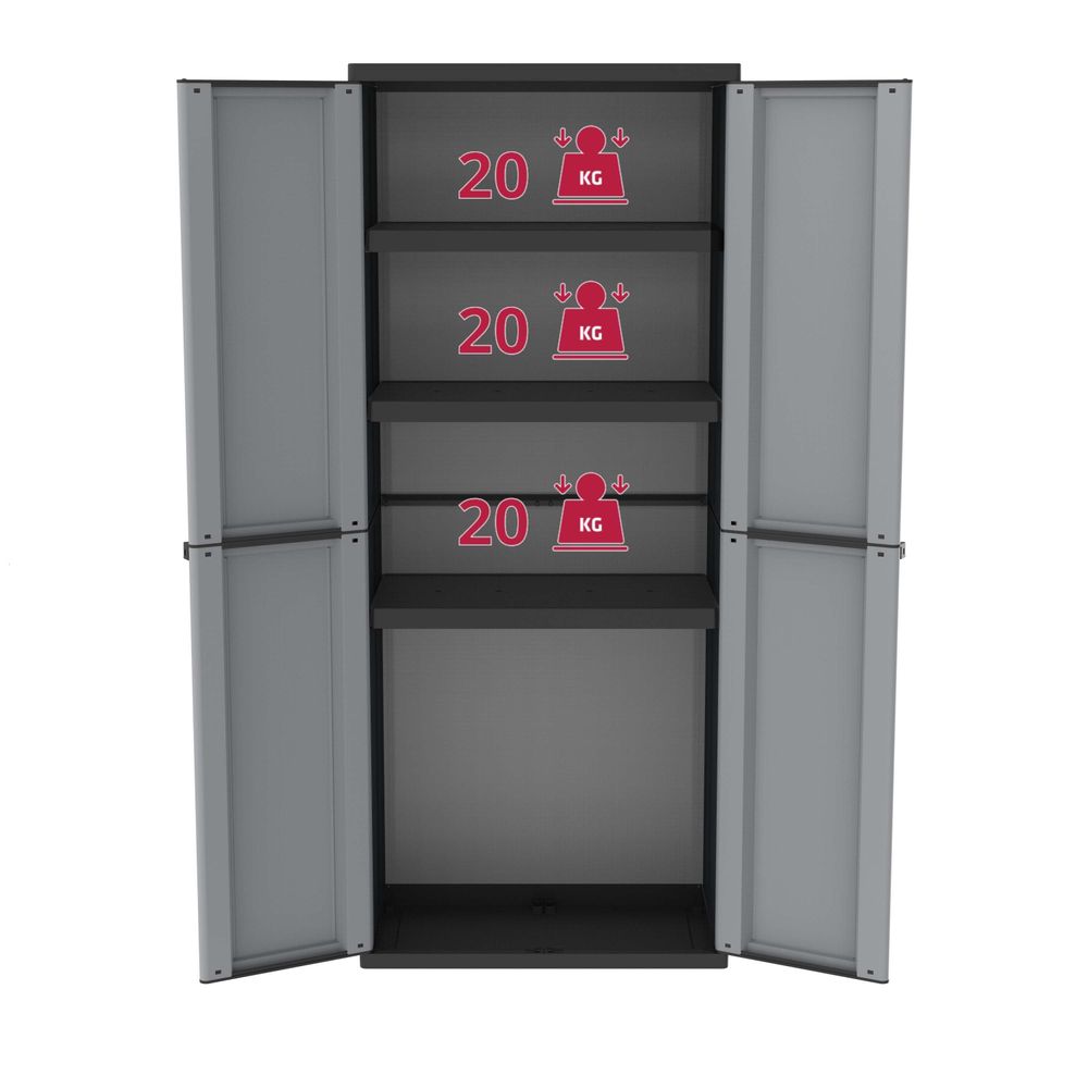 Kunststoffschrank Haushaltsschrank Schrank Gartenschrank