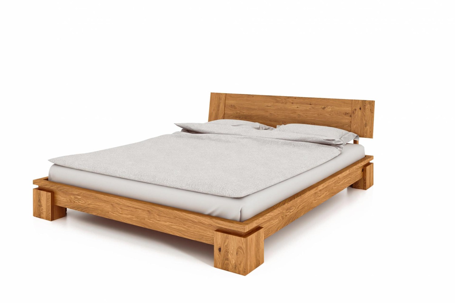 Bett 140x200 Massiv 1