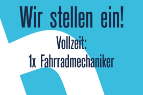 Wir stellen ein! Wir stellen ein! - BIKEBOX