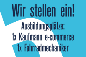 Wir stellen ein! Wir stellen ein! - BIKEBOX