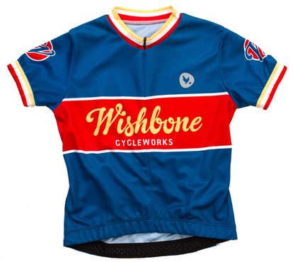 Wishbone Kinder Trikot Blau