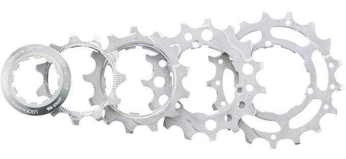 Shimano Kassette DEORE XT CS-M770 9-fach