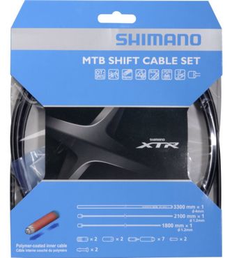 Shimano Schaltzug-Set MTB XTR polymerbeschichtet