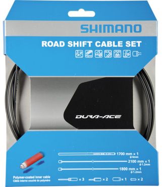 Shimano Schaltzug-Set Road polymerbeschichtet schwarz