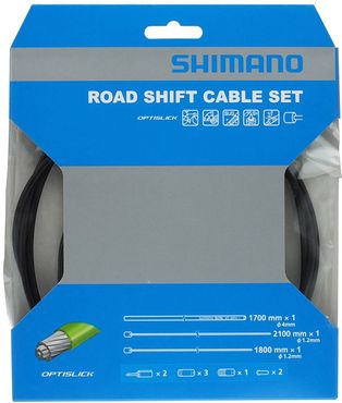 Shimano Schaltkabel-Set Optislik Road schwarz