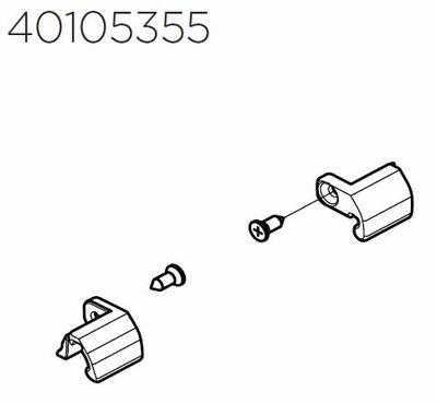 Thule Chariot Cross 2 Ersatzteil Weather Cover Hooks 17-X