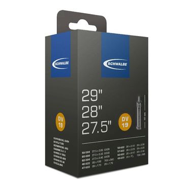 Schwalbe Schlauch 27,5 Zoll / 28 Zoll / 29 Zoll, Blitzventil (DV) 40mm