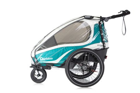 Qeridoo Regenverdeck für Fahrradanhänger 2019