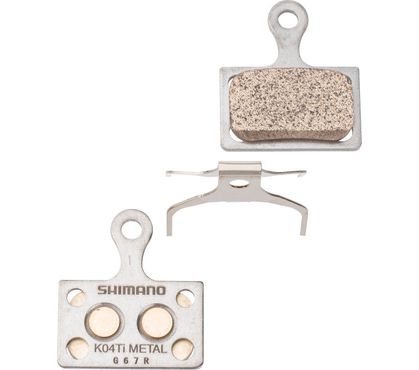 Shimano Scheibenbremsbelag K04Ti Metall Shimano Scheibenbremsbelag K04Ti Metall