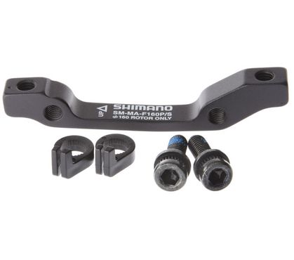 Shimano Scheibenbremsadapter von PM-Bremssattel auf IS-Gabel/-Rahmen