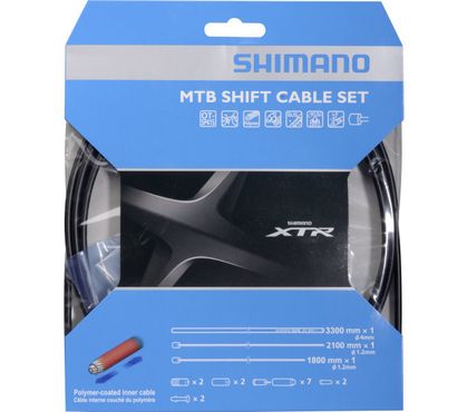 Shimano Schaltzug-Set MTB XTR polymerbeschichtet