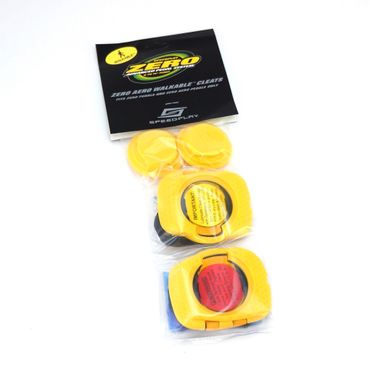 Wahoo Speedplay Zero Aero Walkable Cleat Set, Pedale, gelb