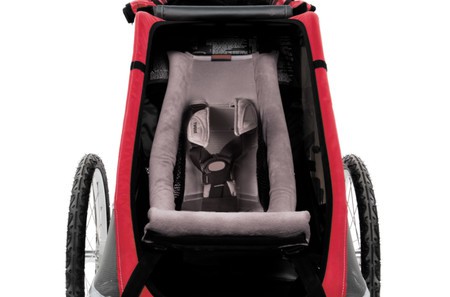 Thule Babysitz fr Chariot Kinderanhnger ab 2002-2016 fr Einsitzer ohne  Stange