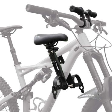 Kids Ride Shotgun MTB Front Kindersitz/Lenker Set, 25.4/31.8/35.0 mm, Black