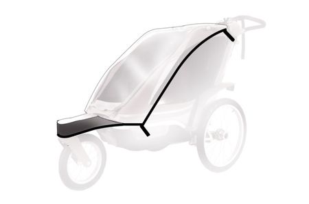 Thule Chariot Chinook1 Regenverdeck für Fahrradanhänger