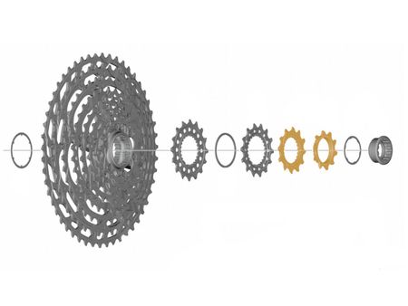 SHIMANO Ritzel für CS-M9100/CS-M8100/CS-M7100/CS-M6100 