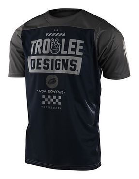 Troy Lee Designs Skyline SS Jersey, Camber, navy/olive
