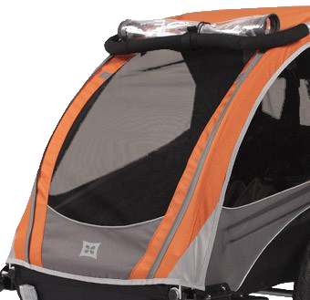 Burley Verdeck für D'lite Zweisitzer 2010/2012 orange