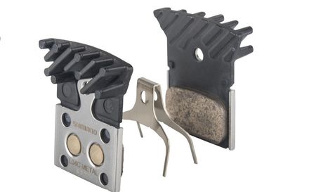Shimano Scheibenbremsbelag L04C Metall mit Kühlrippen