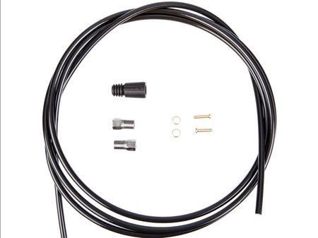 Shimano Bremsleitung SM-BH59-JK-SS kürzbar für MTB, schwarz/1000 mm Shimano Bremsleitung SM-BH59-JK-SS kürzbar für MTB, schwarz/1000 mm