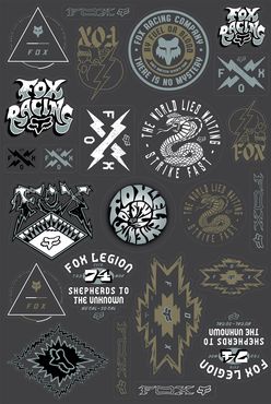 FOX Cascadia Sticker Kit