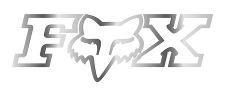 FOX F-Head-X TDC Sticker 10 Inch
