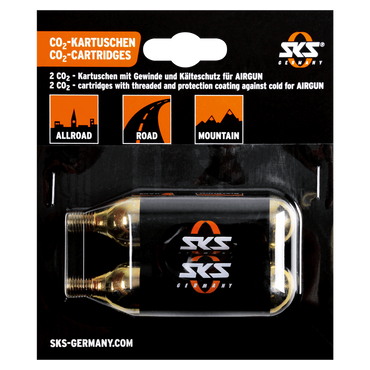 SKS CO2-KARTUSCHEN MIT GEWINDE