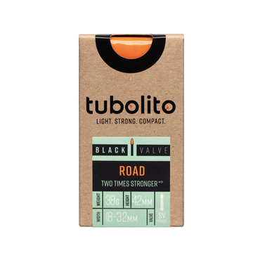 Tubolito Road 700C Schlauch black