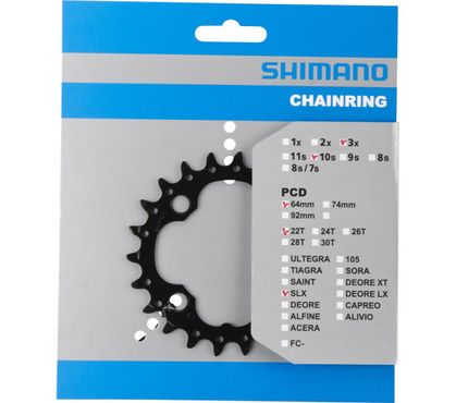 Shimano Kettenblätter SLX FC-M672/FC-M622