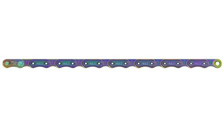 SRAM Kette "PC Red AXS", 120 Glieder, regenbogenfarben