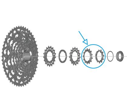 Shimano Ritzel CS-LG700