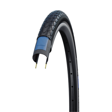 SCHWALBE MARATHON RACER Draht mit Reflexstreifen Performance Line