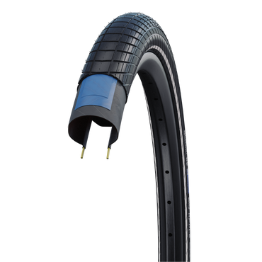 SCHWALBE BIG APPLE Draht schwarz mit Reflexstreifen Active Line Reifen