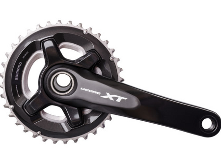 Shimano Kurbelgarnitur DEORE XT FC-M8000-B 2x11