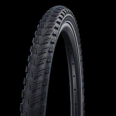 Schwalbe MARATHON 365 28x2.15 Drahtreifen schwarz mit Reflexstreifen