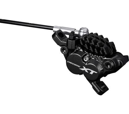 Shimano Bremssattel DEORE XT BR-M8020, 4 Kolben, VR oder HR, Postmount
