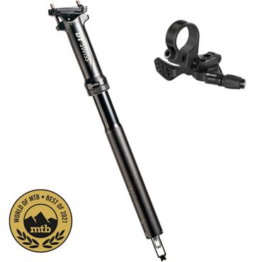 DT Swiss Vario-Sattelstütze D 232 Alu 60mm mit L1 Trigger Handlebar Clamp und Reduzierhülse