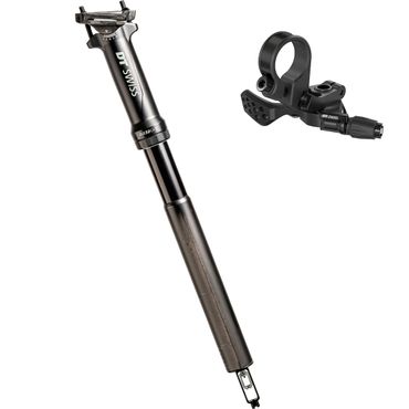 DT Swiss Vario-Sattelstütze D 232 ONE Carbon 60mm mit L1 Trigger Handlebar Clamp