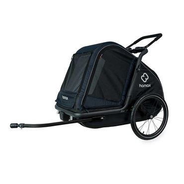 Hamax Pluto Hundeanhänger 2023, L, navy/black