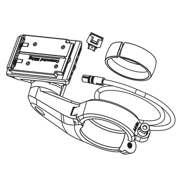 Bosch Nachrüst-Kit 1-Arm-Halter 31,8 mm