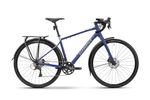 very dark purple/light gray - matt