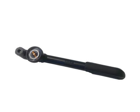 NG Sports Cassea Handpumpe Analoges Manometer inkl. Rahmenhalter, black 