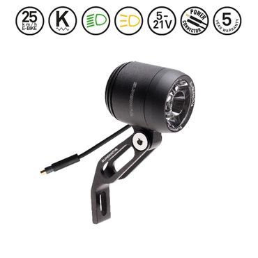 Supernova V521s Scheinwerfer für E-Bike - 25 StVZO