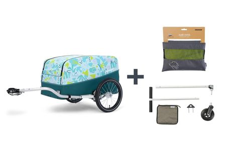 Croozer Cargo TUURE Picknick-Party-Bundle inkl. Regenverdeck - Vorteilspaket