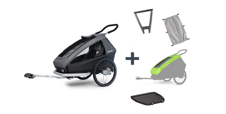 Croozer Kid Keeke All Weather Vorteilspaket