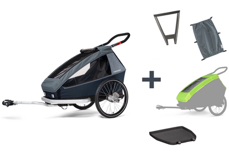 Croozer Kid Vaaya All Weather Vorteilspaket