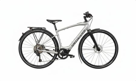 Specialized Turbo Vado SL 5.0 EQ 2021, Brushed Aluminum / Black Reflective, S - RESELLBOX